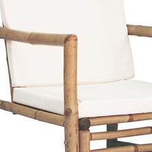 vidaXL Tavolo Sedie e Divano da Giardino in bambù 12 pz Arredi per Esterni