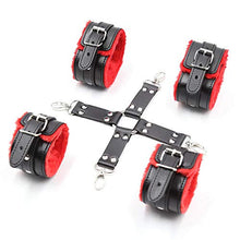 chch Regolabile in Pelle PU Peluche Manette alla Caviglia Giocattolo di ritenuta Accessori esotici
