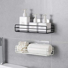 &ripiano di stoccaggio Mensole for bagno Mensola for toilette Punch gratuito Ripiano for camera da letto Ripiano for bagno Portaoggetti for bagno Cesto appeso Scaffale di finitura