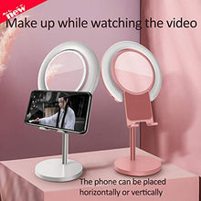 AFANG Luce Videoconferenza, Luce LED Video Light Luci Conferenza Luminosità Regolabile Illuminazione Riunioni, 3 modalità D'illuminazione Portatelefono,A