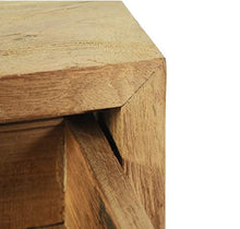 Pissente - Comodino con piede in metallo, per divano, rustico, tavolo da casa, hotel, ufficio, 40 x 30 x 50 cm