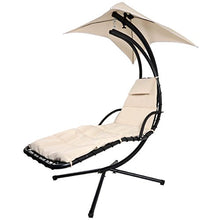 VERDELOOK Expo Infinity, Lettino Dondolo in Metallo Tubolare Verniciato, 145x140x205 cm