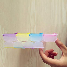 2pcs 7 giorni pillola scatola organizzatore medicina tablet dispensatore organizzatore settimanale