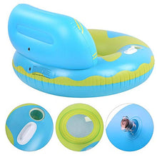 Eddwiin1Pc Sedia a Sdraio per Piscina da Spiaggia con Divano Galleggiante Gonfiabile in PVC Ecologico