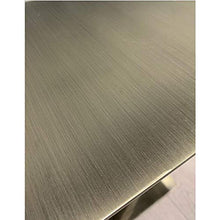 Jcnfa-Tavoli Tavolo Laterale Laterale del Computer Portatile da tavola da tavola, tavolino in Acciaio Inossidabile (Color : Gold, Size : 13.77 * 13.77 * 19.68in)