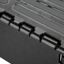 Filfeel Sgabello Pieghevole con Alzata, scaletta Portatile per armadi da Cucina per Bagno in Gravidanza per Anziani (38 x 21,5 x 13/14,9 x 8,5 x 5,1 Pollici) - Nero