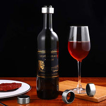UPKOCH 4 Pezzi di Anello Antigoccia per Vino Rosso in Acciaio Inossidabile Collare per Bottiglia di Vino Accessori Anti-Trabocco per Bar Ristorante per La Casa (Senza Striscia)