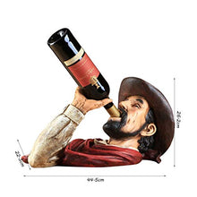 LHQ-HQ Resina Wine Rack, Capo Wine Rack Regalo della Decorazione creativi di Bar Wine Rack Attrezzature da Cucina