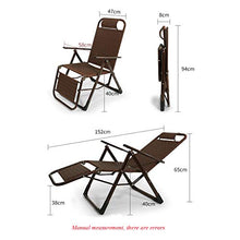 WUTONG Summer Rattan Cool Relax Chair Camping Festival Pesca in Giardino Beach BBQs Chair Lunch Rest Chair Tessuto Idrorepellente e Traspirante