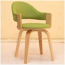 MMWYC Moda Semplice di Legno Solido può ruotare Poggiapiedi/Ufficio Poltrona/apprendimento del calcolatore Sedia/Bar Stool (Color : D)