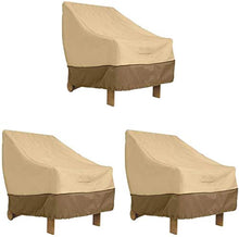 N / A Tessuto di Oxford Copertura Antipolvere per la Poltrona in Rattan cubo Copertura Impermeabile Pioggia Giardino con Patio Esterno, 270x180x90cm