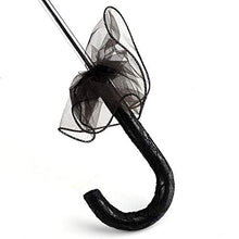 BTER Ombrellone in Pizzo Nero Elegante Durevole, ombrellone in Pizzo da Sposa, graziosa Performance sul palco per la Decorazione di celebrazioni Fotografia Prop Decorazione per Feste