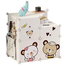 Armadio semplicità Partition Comodino Locker di plastica a 3 Strati Withdoor Angolo Scaffali Abbigliamento Home Camera Bianco 75X37X75CM MXJ61