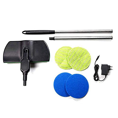 SSAYY Mop Strumento per La Pulizia del Pavimento di Casa Ricaricabile Senza Fili Elettrico A Mano Spazzatrice in Microfibra Spazzatrice Automatica per Pulizia Mop