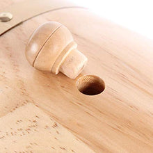 HWhome Botti da Vino Orizzontali in Rovere Botte di Vino, 5L Built-in Lamina di Alluminio Fodera di Whisky Barrel Wine Cooler Secchio Ristorante Bar Decorazione Festa di Nozze Botte di Vino