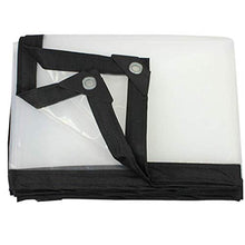 HLL Teloni, esterna trasparente incatramata ispessite antipioggia panno impermeabile foglio di plastica Crop incatramata,4 * 5M