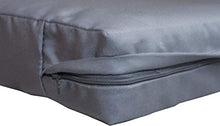Beo LKP 80x60PY202 - Cuscino per divano, con chiusura lampo e tessuto idrorepellente, 80 x 60 cm, colore: antracite