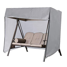 Eurobuy Patio Altalena Pieghevole Della Copertura Impermeabile Durevole Amaca Altalena Aliante Copertura 67X63x47 Pollici All Weather Protezione Esterna Mobili da Giardino Copre
