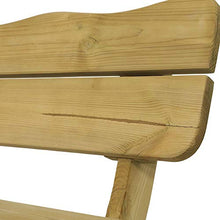 Gartentraum Panchina da Giardino in Pino Massiccio Senza bracciolo - Panchina in Legno Chrano / 90x180x72cm (HxWxD)