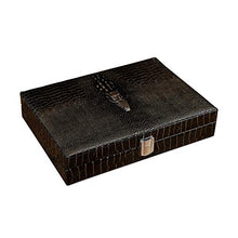 Scatola Per Sigari Tridimensionale Con Testa Di Coccodrillo Scatola Regalo Portatile Per Sigari Accessori Per Sigari Set Per Sigari In Vera Pelle Usa Il Viaggio In Modo Razionale