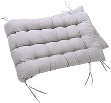 eewopjkj Cuscini per sedili Cuscino per sedie da Giardino per Patio Cuscino per sedie da Giardino per Esterni da Viaggio Cuscino per sedie da Esterno Senza sedie (Colore: Grigio Dimensioni: 120x48x8