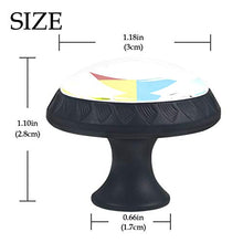 Set di 4 maniglie rotonde per armadio da cucina, credenza, cassettiera, cassettiera, con viti, per cucina, comò, armadietto, bagno, armadio, pallacanestro