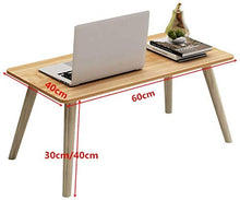 TONG HXF- Piccolo tavolino del Computer da Tavolo Pigro scrivania scrittorio della casa Semplice tavolino Pieghevole Durevole (Color : C, Size : 30cm)
