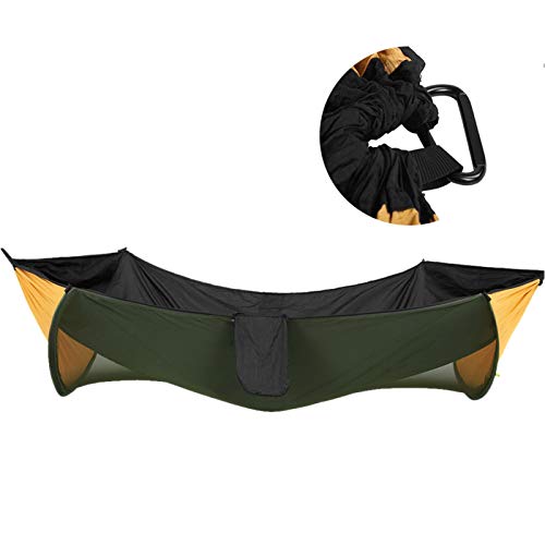 Omabeta Amache Mosquito Net Altalena per Esterni Amaca 114.2x55.1in 290x140cm per Travel Yard Hikin