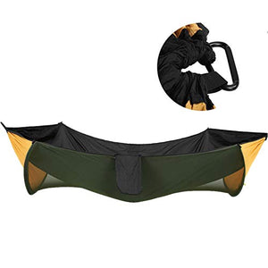 Omabeta Amache Mosquito Net Altalena per Esterni Amaca 114.2x55.1in 290x140cm per Travel Yard Hikin