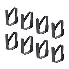 XJF - Clip per tovaglia, in acciaio inox, per tavoli, spessore inferiore a 3 cm
