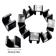 TongICheng Clip Couch Sofa Connect Clamps, Divano allineamento connettore Fissaggio Clips 6cm Mobili di plastica Clip per Esterno Giardino Patio Mobilio Decorazione Domestica 10PCS