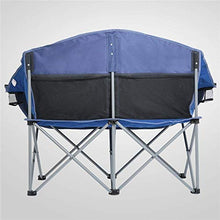 XUSHEN-HU Sedia Pieghevole Holder Doppio Heavy Duty con la Coppa Sacchetto di immagazzinaggio Esterna Beach Lounge, 150kg Attesa