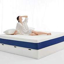 Molblly - Materasso 140 x 200 cm in schiuma fredda, ergonomico, a 7 zone, in memory foam traspirante, per un sonno riposante e un comfort avvolgente, altezza 18 cm