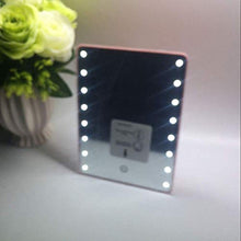 Specchio per Il Trucco, Specchi per Il Trucco da Bagno con Luce/Specchio per Illuminazione A LED/Specchio per Trucco con Luci1X Specchio per Trucco Rotondo Ingranditore con Illuminazione A LED