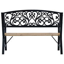 Oushome Panchina da Giardino 120 cm in Legno