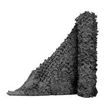 Militare Tattica Rete Mimetica Rete Mimetica Militare Nera, Utilizzata per la Caccia Decorazione da Giardino Gazebo da Parete 1.5x3m, Utilizzata per la Rete di Ombrelloni per Terrazza (Size : 3 * 6m)