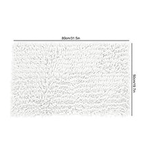 Cuscino da bagno resistente all'acqua per la casa per la cucina(white)