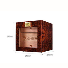 Humidars Cigar Humidor - Regalo di Natale di lusso Gabinetto Cigar Humidor Storage Box Wirth alta lucida in legno con Free igrometro e ampHumidifier mantenerlo fresco .Scatola di immagazzinaggio di ci