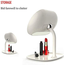 LBWARMB Trucco Specchio con luci Trucco Creativo dello Specchio del LED-Smart Sensor USB Trucco Ricaricabile Specchio Trucco Camera Scrivania Specchio E Lampada