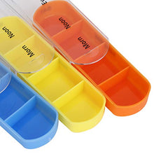 Portapillole, 28 griglie in plastica alimentare con custodia Portapillole portatile, per integratori di medicinali