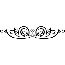 T-MK436 - Adesivi per testiera del letto, 28 x 140 cm, colore: Nero
