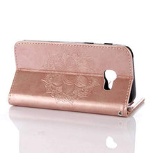 Bear Village® Cover per Samsung Galaxy A5 2017, Anti Graffio Custodia in Pelle con TPU Interno, Alta qualità Galaxy A5 2017 Cover con Chiusura Magnetica, Oro Rosa
