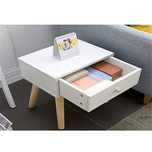 XUSHEN-HU Semplice Comodino Nordic Mini Piccolo Appartamento Camera Comodino Stretta Solido Tavolo in Legno Leg Economia Locker Angolo Cabinet