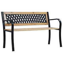 UnfadeMemory Panchina da Giardino 120 cm in Legno