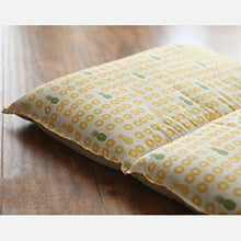 Nileco Pieghevole Tatami Tappetino Dormire,Portatile Nap Materasso Anti-Slip Materasso Futon Roll Up Materasso Morbido per La Casa da Terra Ufficio-Giallo 61x167cm(24x65inch)