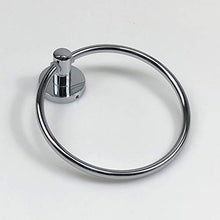 BESTonZON 2 Pezzi Portasciugamani da Bagno in Acciaio Inox Anello Portasciugamani Appeso Portasciugamani Accessori per Il Bagno Supporto da Parete in Stile Quadrato Hotel Moderno