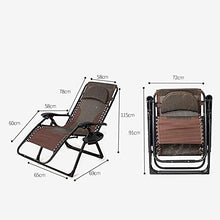 Sedia da Salotto Pieghevole Sedia Reclinabile Balcone Spiaggia Lettino da Sole Poltrona Schienale Home Office Sedia da Pisolino Casual Patio Giardino Reclinabile per Esterni