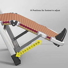 CDFC Sedia da Giardino reclinabile Sedia a Sdraio Sedia Pranzo Pranzo Break Siesta Letto Schienale Lazy Beach Beach Family Lever Dichiarazione Individuale 15 Sedia Portatile multifunzio