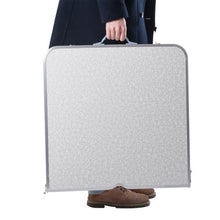 DXP Aluminum Tavolo Da Campeggio Regolabile in Altezza Pieghevole Portatile Formato Valigia 120x60x (55-70) Centimeter