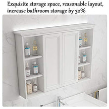 Specchio da Bagno Scorrevole A Scomparsa Specchio da Bagno con Mensola Specchio da Trucco A Parete con Portasciugamani,Small Blue b